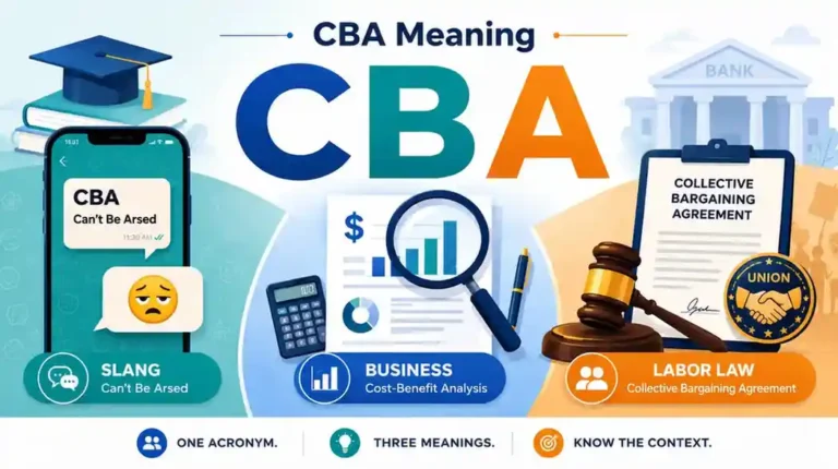 CBA Meaning