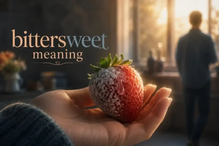 bittersweet meaning