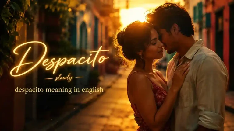 despacito meaning in english