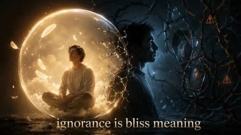 ignorance is bliss meaning