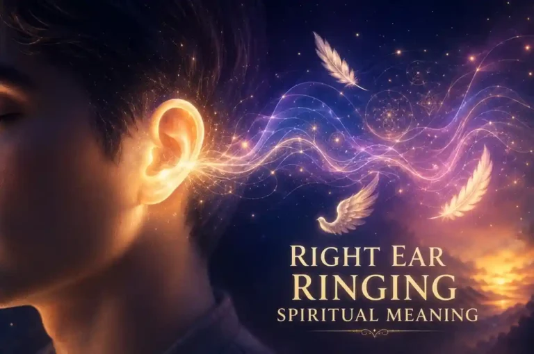 right ear ringing spiritual meaning