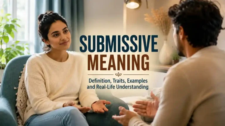 submissive meaning