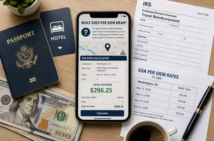 what does per diem mean