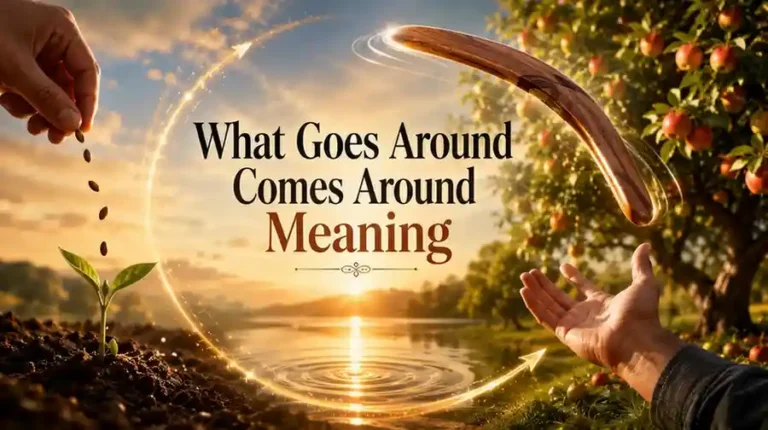 what goes around comes around meaning