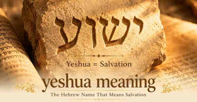 yeshua meaning​