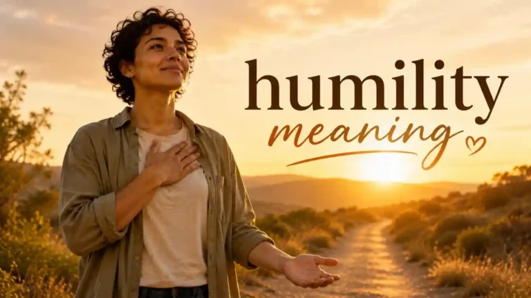 humility meaning