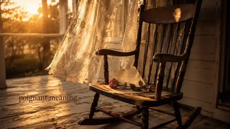 poignant meaning