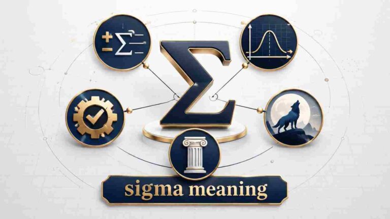 sigma meaning