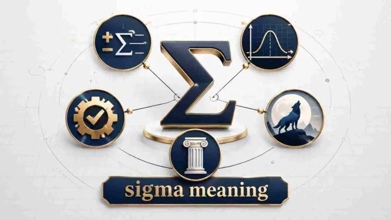sigma meaning